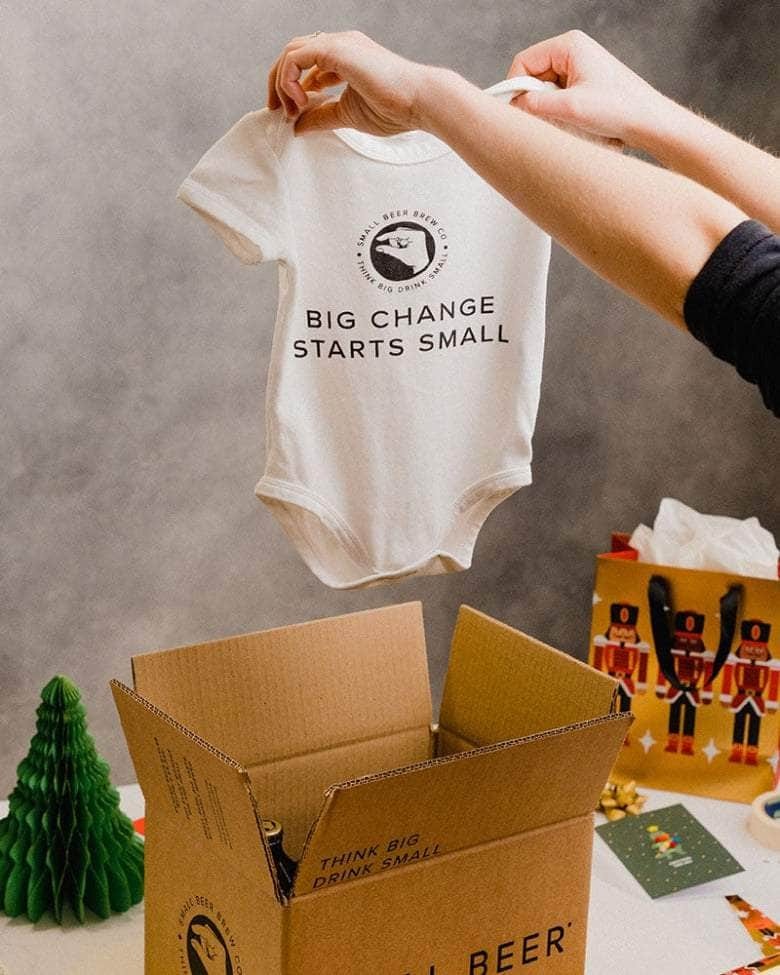 Small Beer Baby Grow