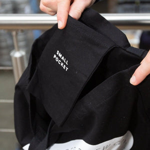 The Small Beer Tote Bag includes a small pocket